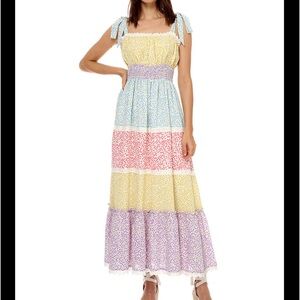 Stellah Printed floral maxi dress